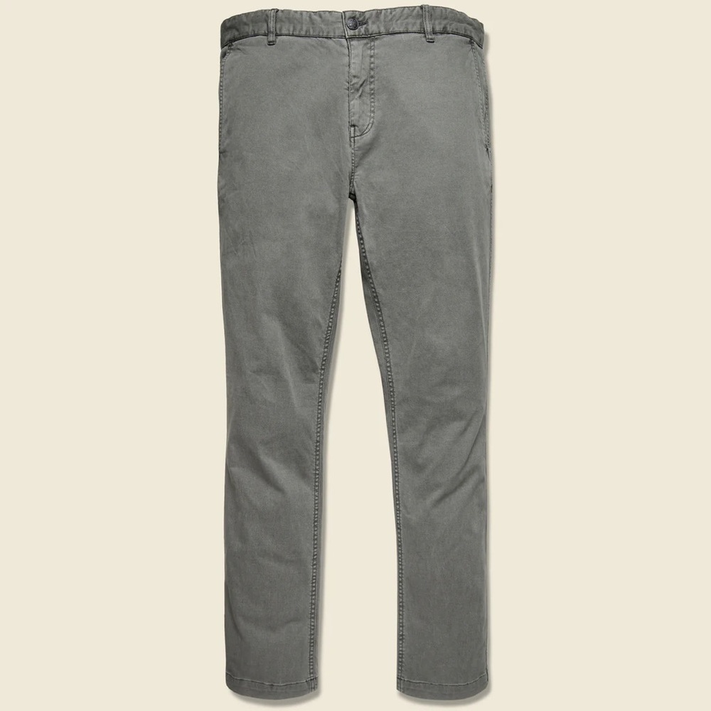 Faherty Stretch Canvas Trouser in Ash Size 31